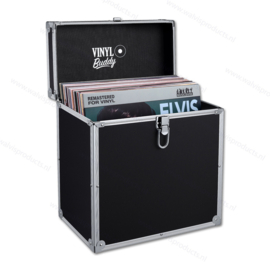 Vinyl Buddy 12" Black LP Vinyl Storage Case  - capacity: approx. 40 LPs