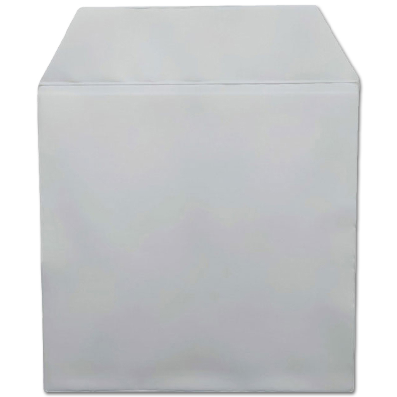 Standard Weight 10" PVC Glass Clear Vinyl Record Outer Sleeve with flap, thickness 140 micron