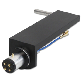 Headshell / Cartridge voor S-arm draaitafels - zwart