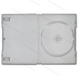 Standard 14 mm 1-DVD box, colour: transparent, premium quality