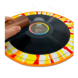 GrooveWasher "Splash" Zweilagige Schallplatten Reinigungsmatte - Durchmesser: 40 cm