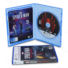 Playstation 5 game doosje, kleur: transparant-blauw