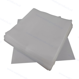 100-pack - Standard Weight 12" Polythene Clear Vinyl Record Box Set Sleeves, thickness 100 micron