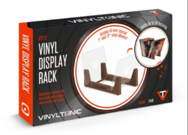 Vinyl Tonic Display Rack pour 50 disques vinyle 33T, couleur: teck