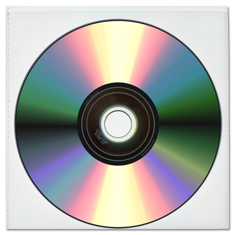 1 CD PP Sleeve, without flap, transparent (125 x 125 mm)