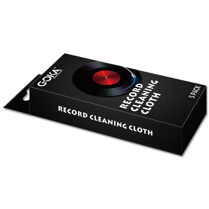 Goka - set of 5 units Gramophone record-cleaning wipes