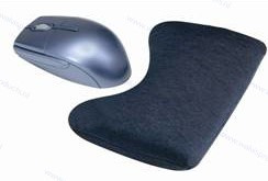 Walvis Products Mouse Wrist Pad, colour: black