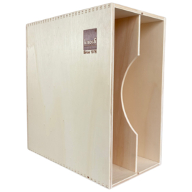 Knosti Archifix-Box Woodline, voor ca. 50 LP's
