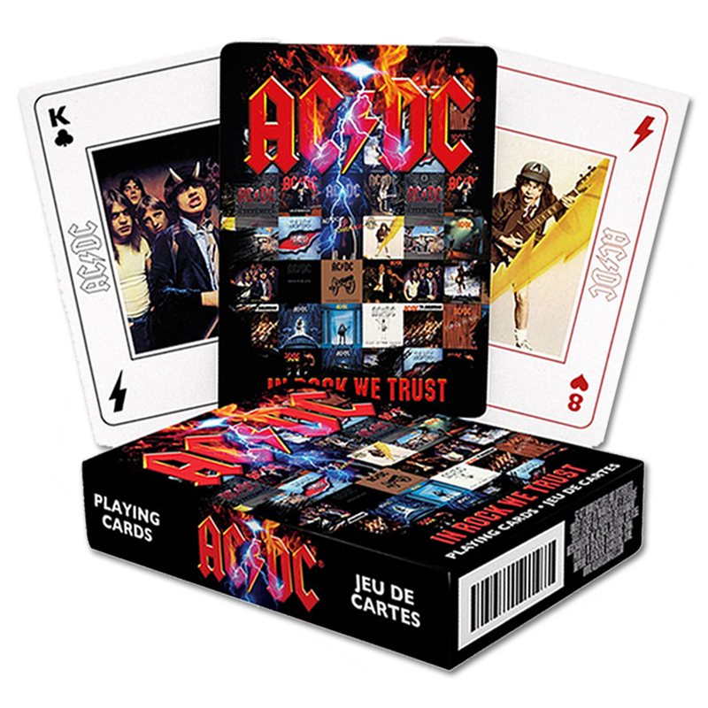 AC/DC - In Rock We Trust Speelkaarten