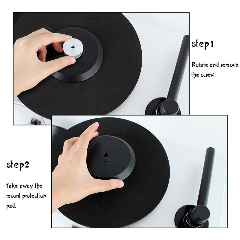 Schallplatten-reinigungsmaschine - Silber