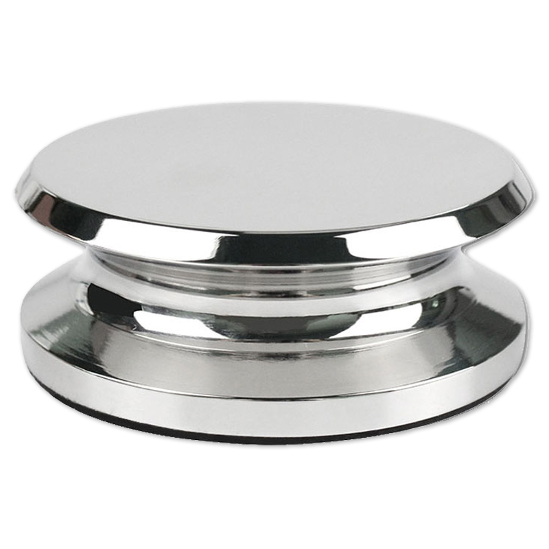 Stabilisateur palet presseur pour platine vinyle, 462 grammes, couleur: brillant