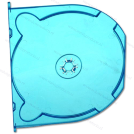 Tray für den Amaray 15mm BR (Blu-Ray) Box, Farbe: transparent-blau
