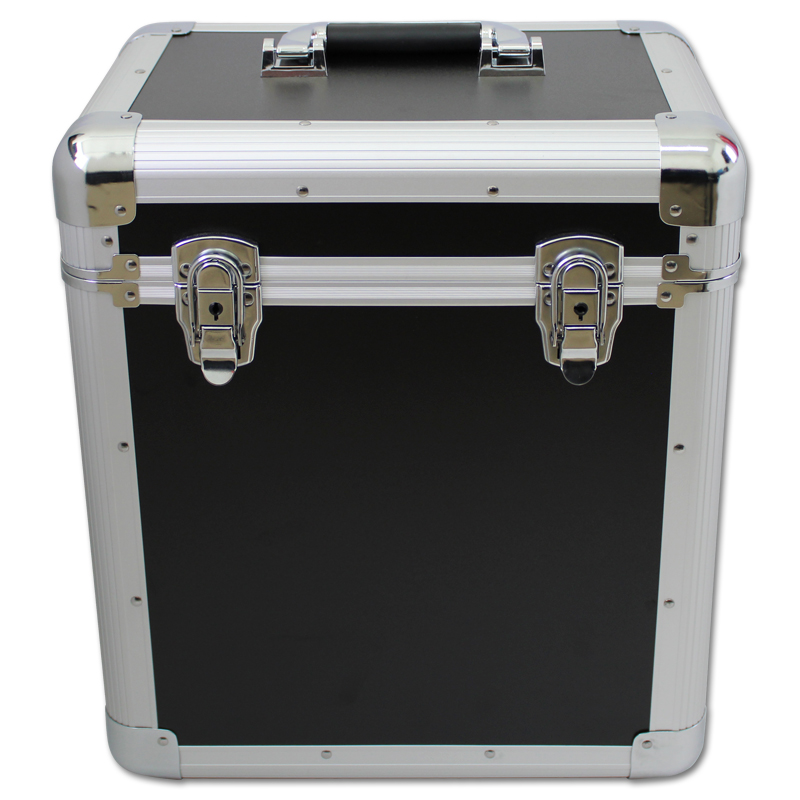 Walvis Products® Ultimate DJ LP Koffer - für ca. 60 Stück LPs - schwarz