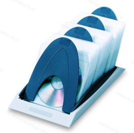 Walvis Products CD Sleeves Fliprack - capacity: 120 discs