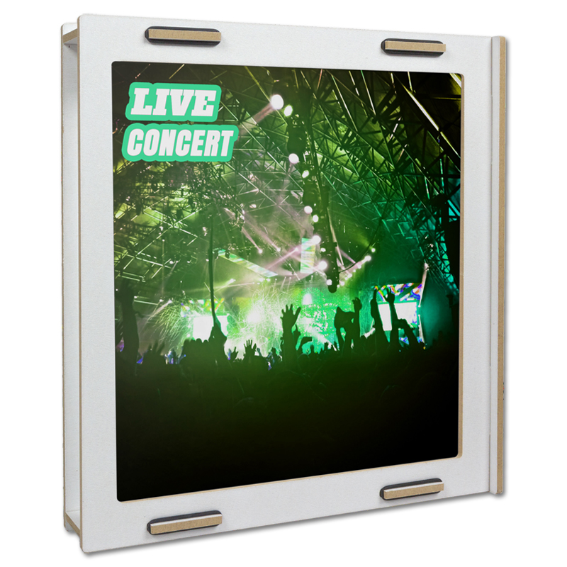 WERKHAUS LP Picture Frame - white