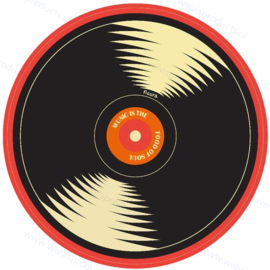 Fisura Gramophone Record Placemat