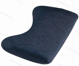 Walvis Products Mouse Wrist Pad (muis-polssteun), kleur: zwart