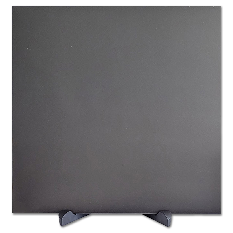 Card Spined 12" Vinyl Record Album Cover, 300 grs. black cardboard