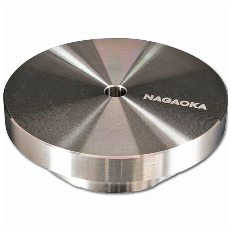 Nagaoka STB-SU 01 Record Stabilizer 600 gram, zilver