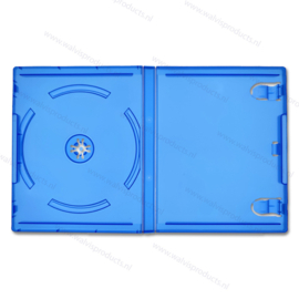 Playstation 4 game doosje, kleur: transparant-blauw