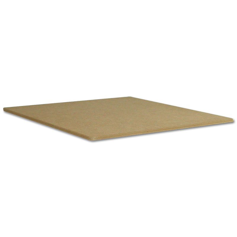 WERKHAUS LP Mediabox Afdekplaat - onbehandeld MDF