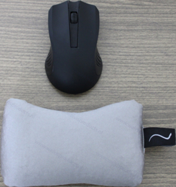 Walvis Products Mouse Wrist Pad, colour: silver-grey