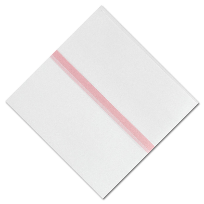 Self-adhesive 1 CD Sleeve without flap, transparent (single strip)