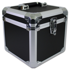 Walvis Products® Professional DJ-Koffer für ca. 60 Singles - Schwarz
