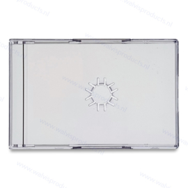 1CD/DVD Visitenkartenbox - glasklar