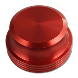 Turntable Record Clamp | Stabilizer Weight  - 415 grams - red