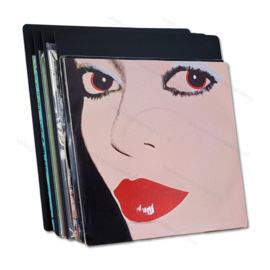 7-Inch Single Vinyl Record Divider - colour: black