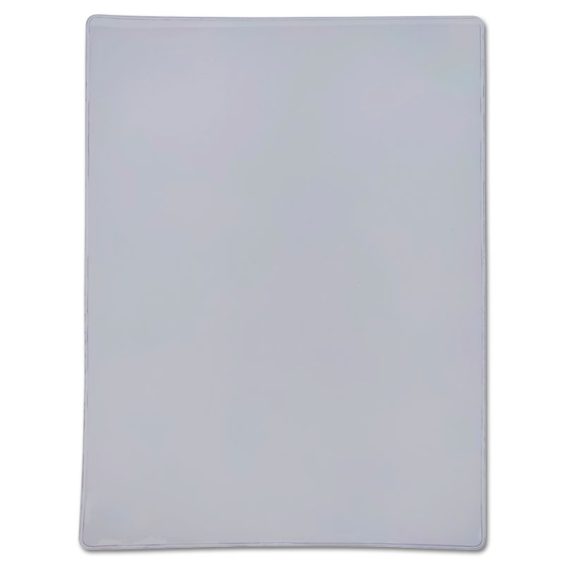 PVC 1 DVD hoesje zonder klep, transparant, formaat: 143 x 190mm.