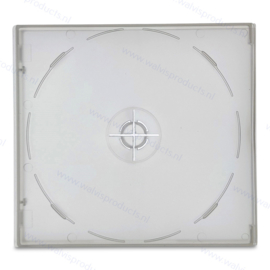 PP standaard (dikte: 9mm.) 2CD doosje, transparant