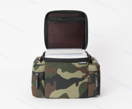 Magma 45 Record-Bag 100 - camo-green/red