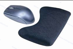 Walvis Products Mouse Wrist Pad, colour: silver-grey