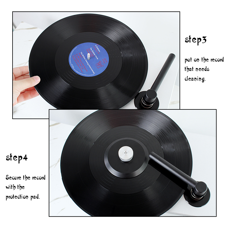 Schallplatten-reinigungsmaschine - Silber