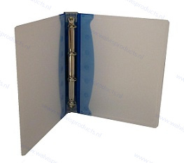 Walvis Products Ringband, kleur: semi-transparant met blauwe rug