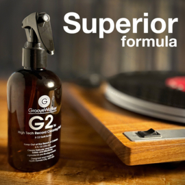 GrooveWasher G2 Record Cleaning Fluid - 8 oz spray bottle