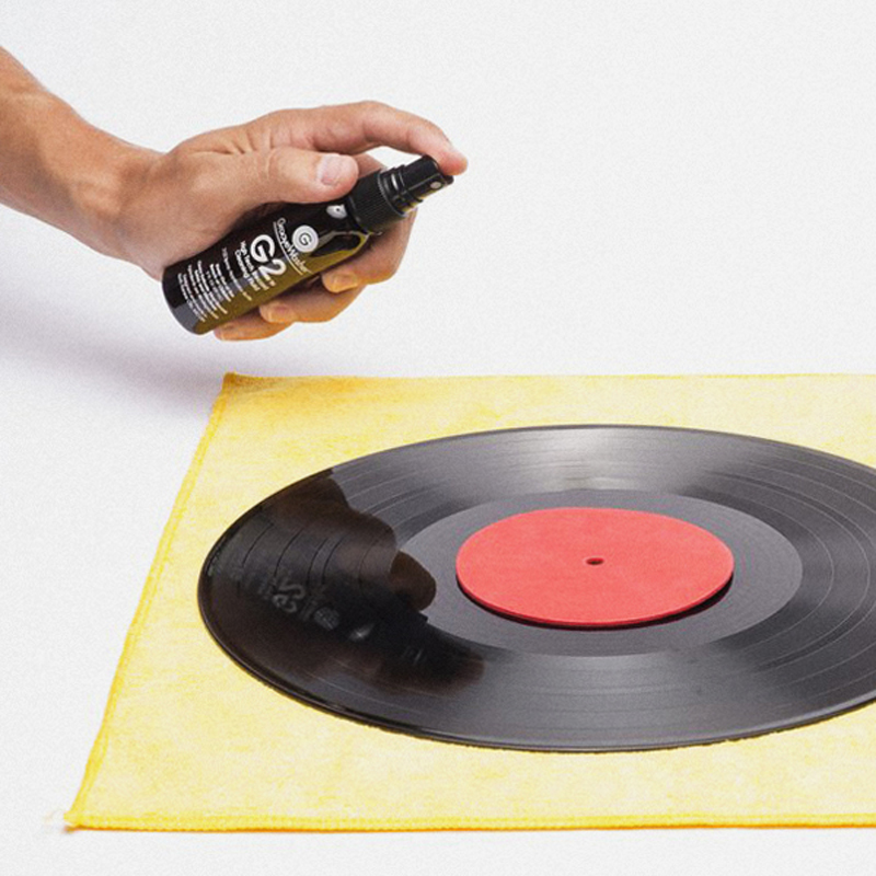 GrooveWasher Walnut Record Cleaning Kit