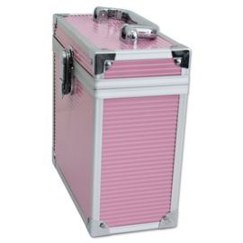 Walvis Products® 7" Vinyl Storage Case - capacity: approx. 35 units singles - pink