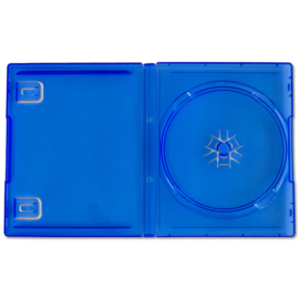 PlayStation 5 game case, colour: transparent-blue