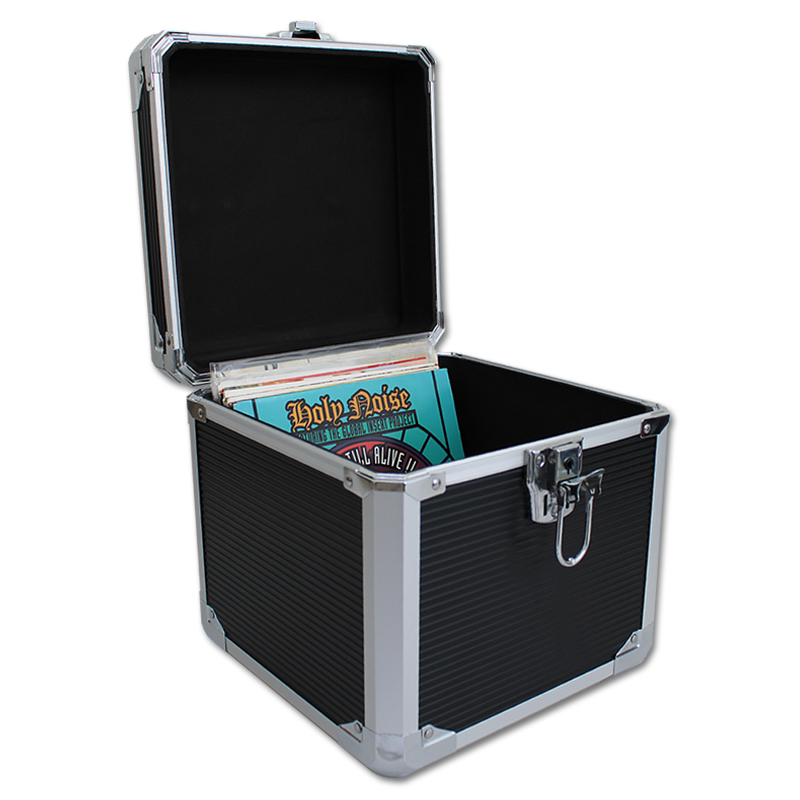 Walvis Products® Professional DJ Koffer voor ca. 60 Singles - zwart