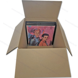 15 Pack - Profi LP Versandkartons für ca. 100 LPs