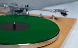 W-Mat - Winyl Acrylic Turntable Mat - green