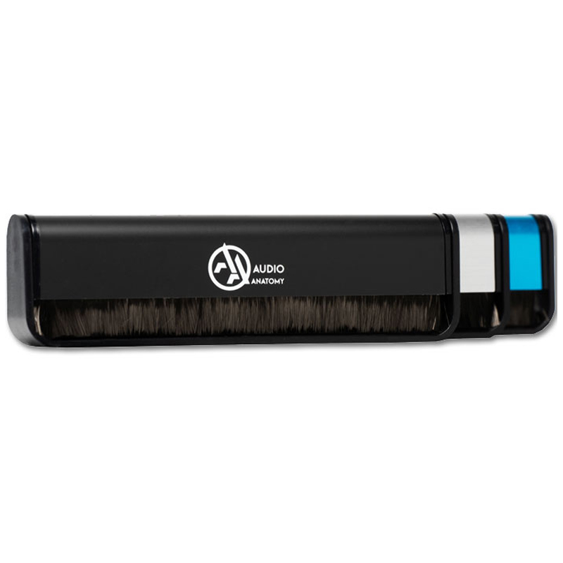 Audio Anatomy Vinyl-Brush Carbon Fiber - blauw