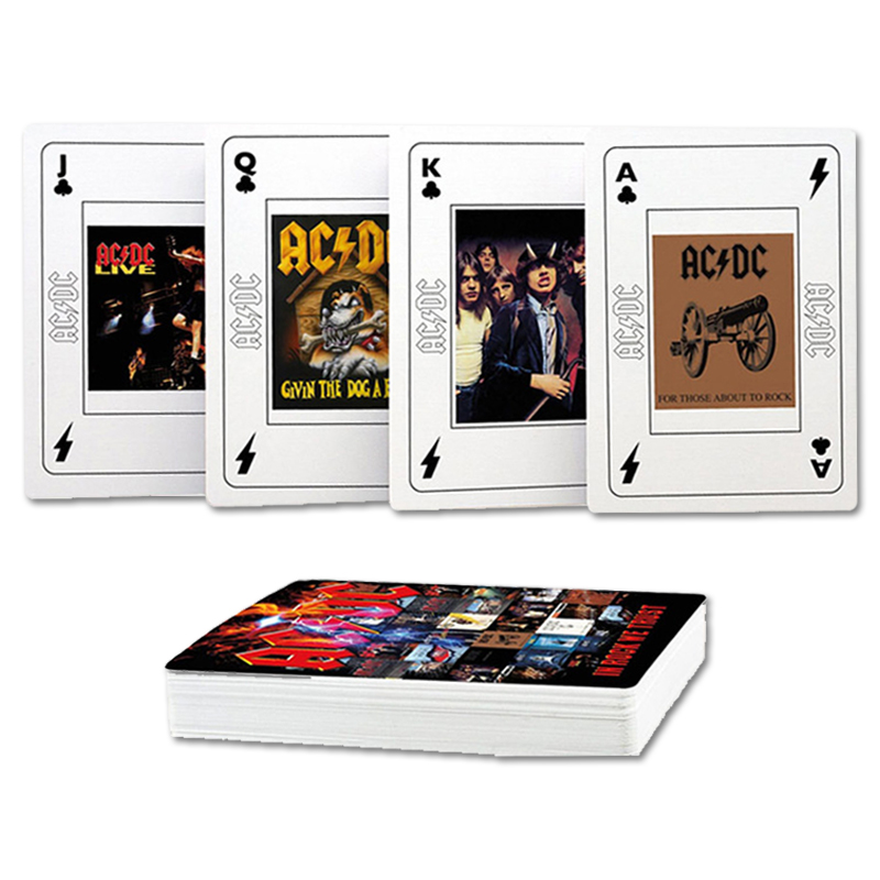 AC/DC - In Rock We Trust Speelkaarten