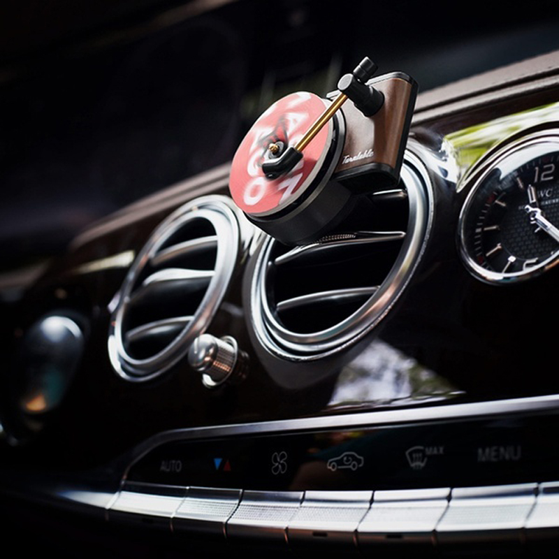 Retro record player car air freshener