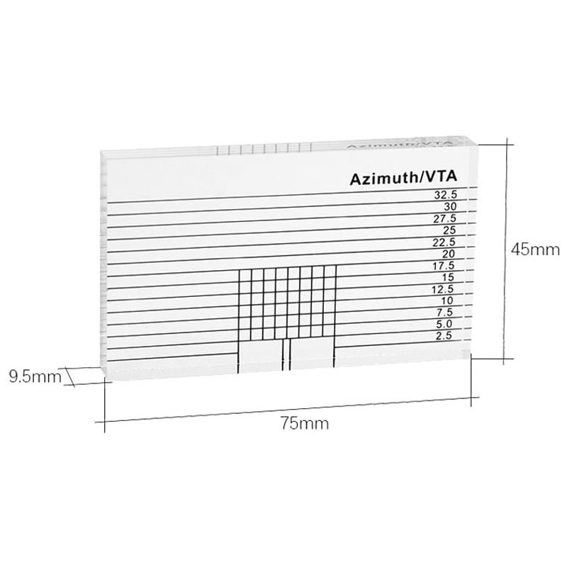 Walvis Products Azimuth VTA Protractor