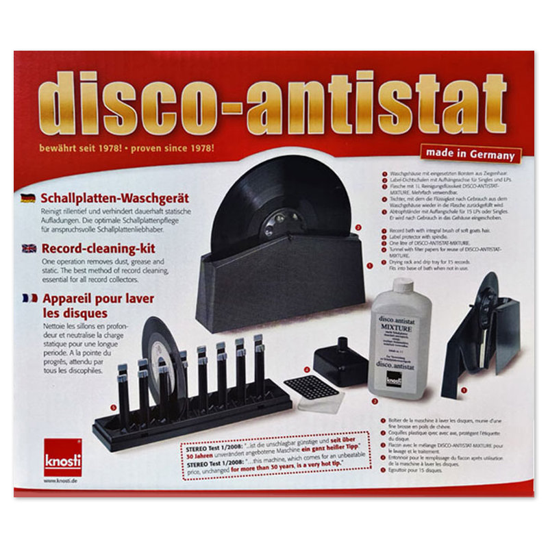 Knosti Disco-Antistat Record-washing Machine