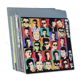 7-Inch Single Vinyl Record Divider - colour: grey